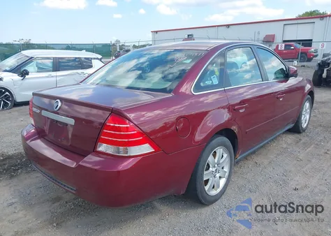 2005 Mercury Montego Luxury from USA, damaged, VIN 1MEFM40115G610632